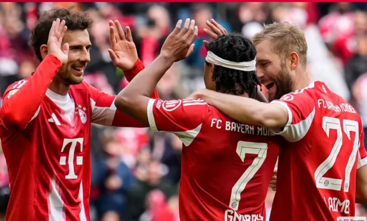 Bundesliga/ Bayerni i Mynihut vijon marshimin drejt titullit, ‘lumë’ golash në FC Köln-Borussia Moenchengladbach
