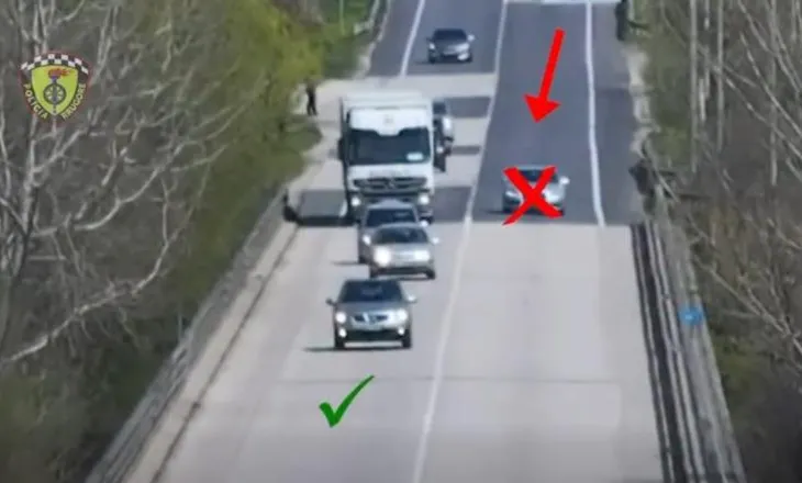 “Çdo shkelje do ndëshkohet”, Lamallari mesazh për shoferët: Manovrat e rrezikshme në rrugë nuk do tolerohen nga policia