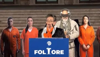 “Ç’të panë sytë, moj hallemadhe”,  simpatizantja në Foltoren e Berishës thur poezi për Shqipërinë: Luftë, vdekje..