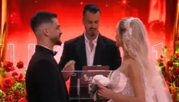 Dasma e parë për këtë edicion të pestë të “Big Brother VIP”, martohen Selin dhe Gimbo