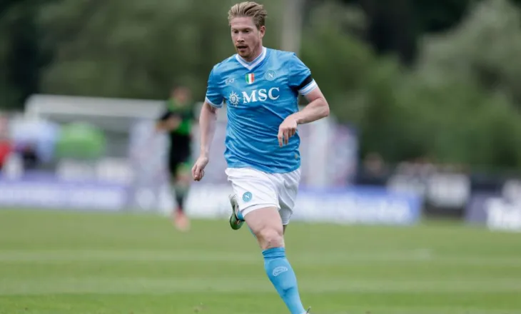 De Bruyne zbret në stërvitje për herë të parë pas 4 muajsh, te Napoli e presin krahëhapur