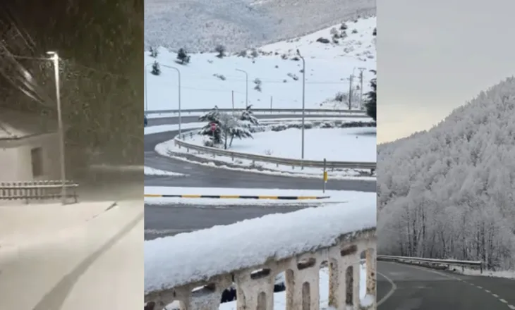 Dëborë në pranverë! Reshjet “pushtojnë” zonat malore në veri dhe juglindje, zbret termometri (PAMJET)