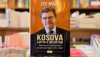 Del në librari “Kosova – lufta e heshtur”, diplomati Zef Mazi sjell diplomacinë e padukshme të viteve ’91-’99