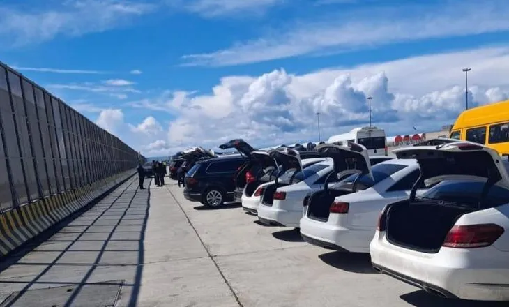 Dogana dhe agjentët e Kufirit zbarkojnë në Porto Romano, kontrolle të shtuara me qen ndaj makinave të importuara