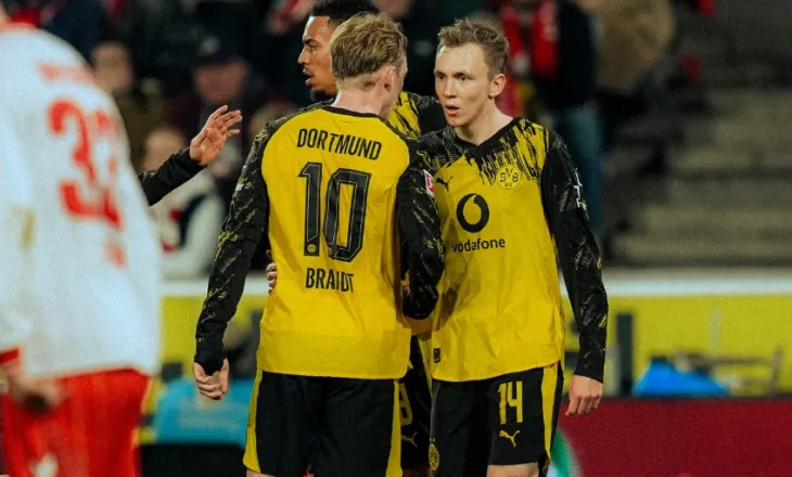 Dortmund kërkon të “blindojë” vendin e dytë, fitore në transfertë për verdhezinjtë (video)