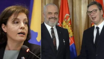 Editoriali i Ramës me Vuçiç/ Ministrja Gërvalla: Nuk ka rrugë drejt Serbisë pa kaluar nga Prishtina