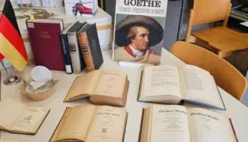 Ekspozitë, Biblioteka Kombëtare përkujtoi Gëten