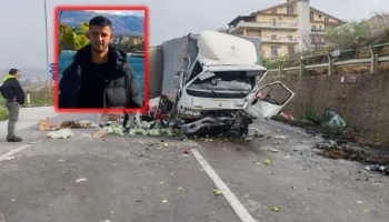 EMRI/ U përplasën me kamionin e ftuta-perimeve, humb jetën pas katër ditësh shoferi shqiptar