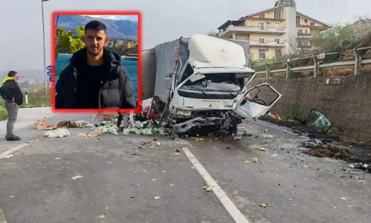 EMRI/ U përplasën me kamionin e ftuta-perimeve, humb jetën pas katër ditësh shoferi shqiptar