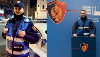 Erixhon Senko dhe Francesko Hoxha, kush janë dy efektivët e policisë që shpëtuan 59-vjeçaren në lumin Buna