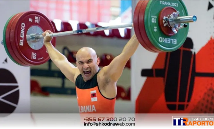 Erkand Qerimaj “shpërthen” para Europianit të Peshëngritjes, thyen 6 rekorde kombëtare…