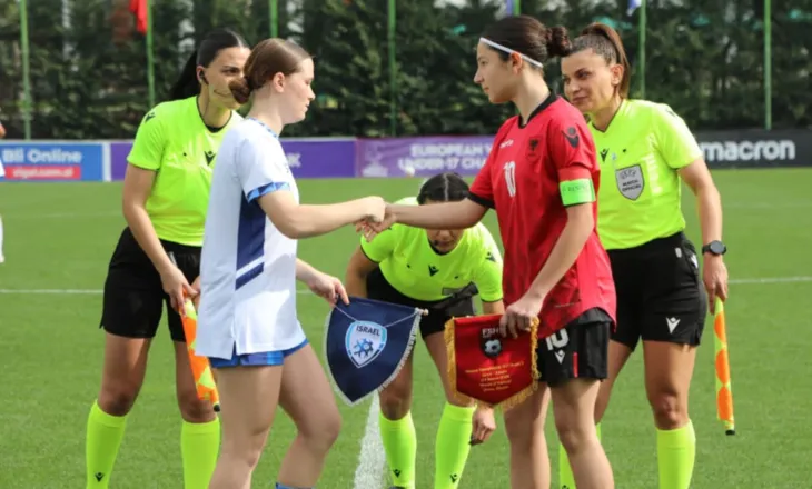 Euro U-17 për vajza / Shqipëria U-17 barazon ndaj Izraelit në “Shtëpinë e Futbollit”