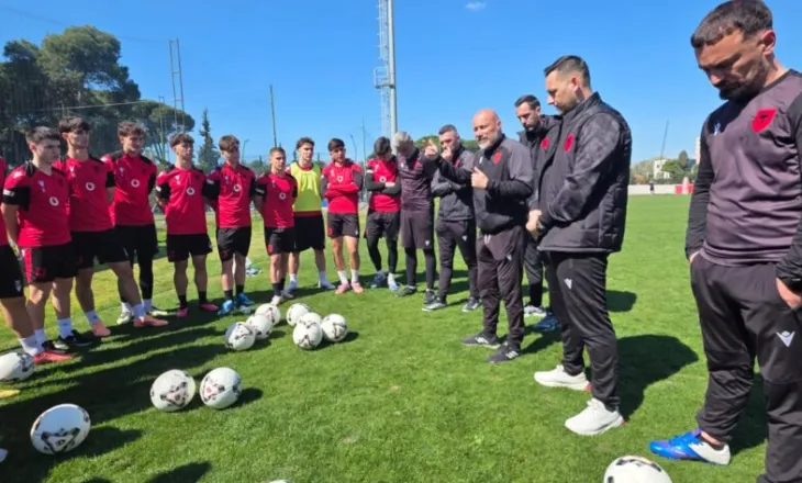 Euro U-19/ Kombëtarja mbyll përgatitjet, gati për ndeshjen ndaj Luksemburgut