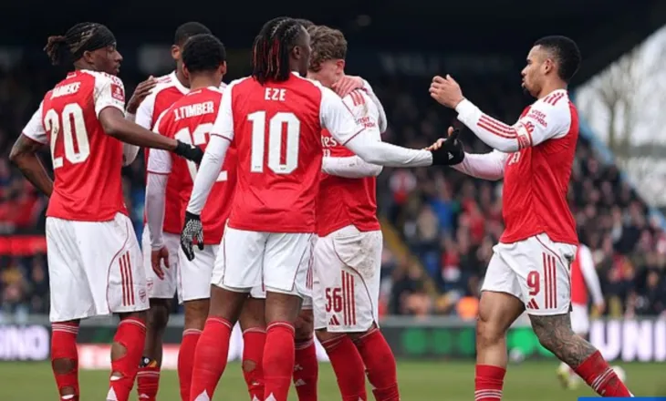 FA Cup/Arsenal kalon në çerekfinale, ‘Topçinjtë’ në garë, për 4 trofe