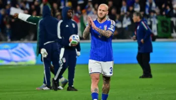 Festoi kur pa se do të ndeshej me Bosnjën, reagon mbrojtësi italian i Interit: Ishte reagim spontan, nuk doja të ofendoja askënd