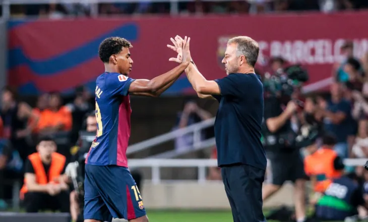 Flick: Futbolli gjithnjë ka rezervuar surpriza, presim magji nga Yamal por e gjithë skuadra po luan mirë