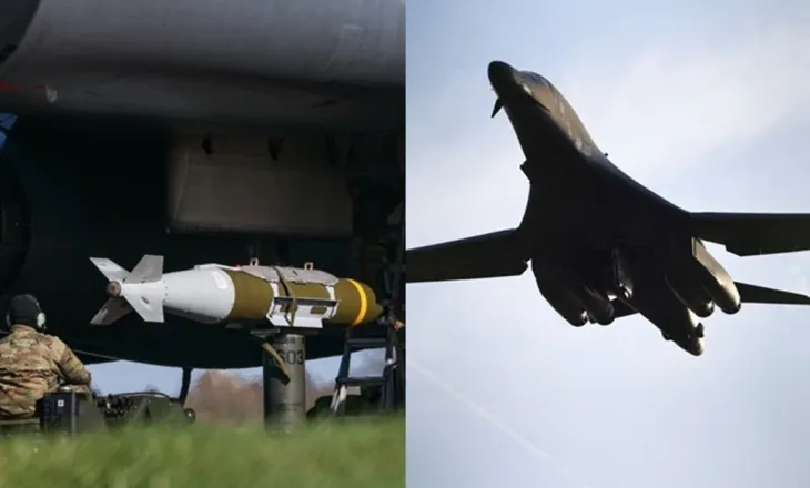 FOTO – Bombarduesit amerikanë bëhen gati për zonën e luftës nga baza britanike