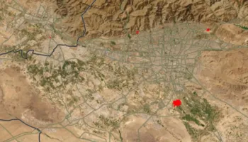 FOTO- Harta satelitore e NASA-s tregon shënjestrimin e objekteve të naftës në Teheran