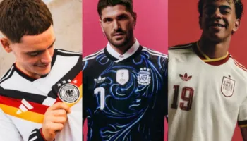 Foto/ Nga spiralja blu e Argjentinës te historia e Gjermanisë, si duken fanellat e ekipeve në Botërorin 2026