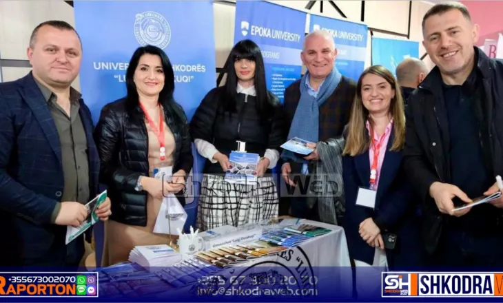 FOTO – Universiteti “Luigj Gurakuqi” prezanton në Lezhë ofertën dhe risitë e vitit të ri akademik…