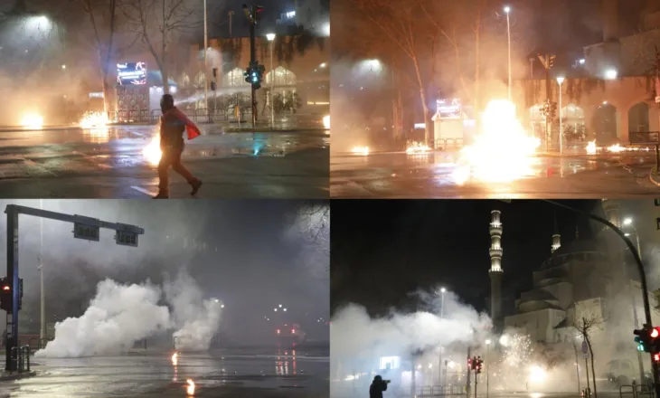 Fotolajm/ Tym dhe flakë, çfarë mbeti pas në përfundim të protestës së PD-së