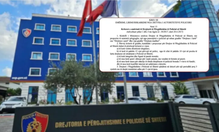 Gara për kreun e ri të Policisë, nesër firma e kryeministrit