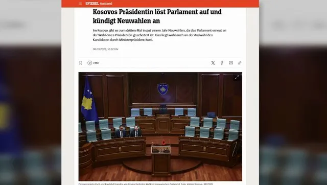 Gazeta gjermane “Der Spiegel” analizon situatën në Kosovë: Kurti, politikan autoritar