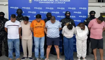 Goditet rrjeti mafioz shqiptar në Ekuador, 16 të arrestuar dhe mbi 7 tonë drogë e sekuestruar