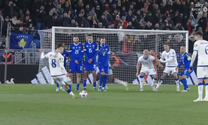 GOOOOOOOOOOOOL MUSLIJAAAAAAA! Kosova bën përmbysjen e madhe në Bratislavë (video)