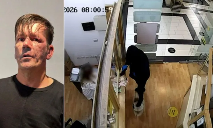 Grabiti me armë Exchange-n, autori menjëherë pas arratisjes hoqi mjekrën