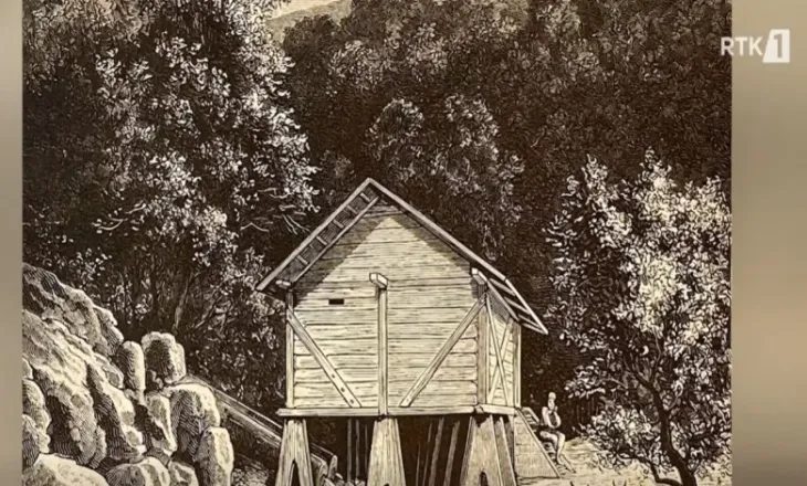 Gravura e vitit 1886 tregon mullirin e hershëm të Prishtinës (video)