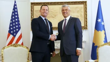 Grenell: Zgjedhjet e reja në Kosovë një lajm i mirë! Zoti po na përgatit për kthimin e Thaçit
