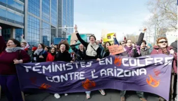 Grevë e përgjithshme në Belgjikë, dhjetëra mijëra njerëz demonstruan në rrugët e Brukselit