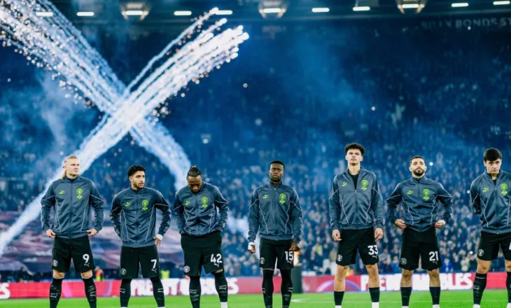 Guardiola në tribunë, supergoli i Bernardo Silva nuk mjafton. “Paqe” në Londër për pjesën e parë (video)