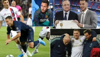 Hazard tregon karrierën e tij, nga pasardhësi i Ronaldos tek karriera e përfunduar pas ndërhyrjes së të frikshme të Munier…