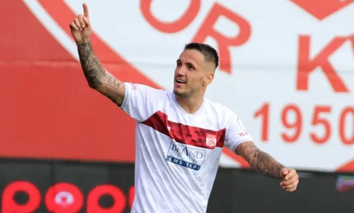 I pandalshëm në kampionatin turk, Rey Manaj tund sërish rrjetën me Sivasspor