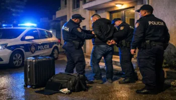 I vodhi një gruaje valixhen, çantën dhe laptopin – arrestohet në flagrancë nga Policia