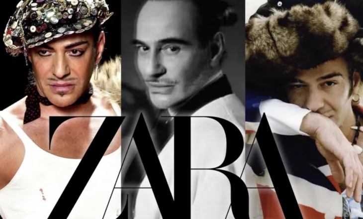 Ikona e papërsëritshme e “Dior” dhe “Margiela”, John Galliano, po vjen të ndryshojë ZARA-n