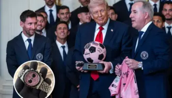 Inter Miami dhe Messi, ja dhuratat për Donald Trump. Mes tyre edhe një “Rolex” pink i rrallë