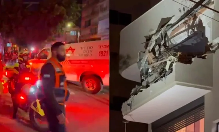 Irani breshëri raketash drejt Izraelit, humb jetën çifti i moshuar në Tel Aviv