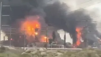 Irani godet Katarin, përfshihet nga flakët uzina më e madhe e gazit në botë, dëme të mëdha materiale