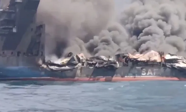 Irani sulmon me raketa anijen tajlandeze që kaloi pa leje Ngushticën e Hormuzit