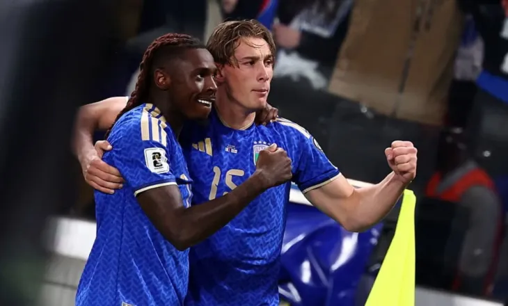 Italia feston në pjesën e dytë, mund Irlandën e Veriut në Bergamo dhe i afrohet Botërorit të parë në 12 vite