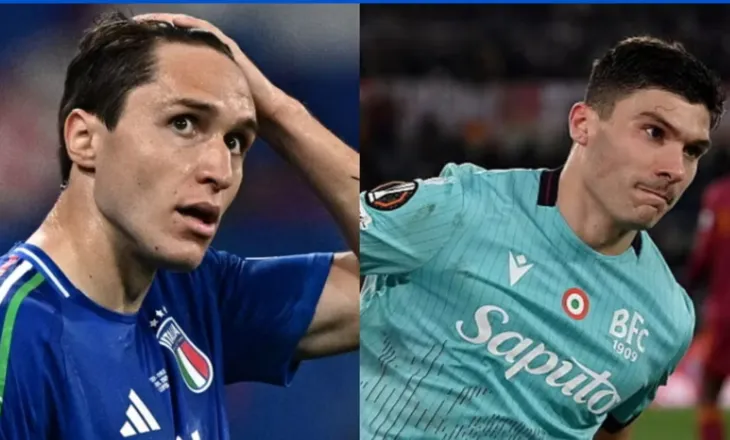 Italia humbet Federico Chiesa, trajneri Gattuso thërret Nicolo Cambiaghi