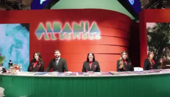 ITB Berlin 2026, ministri Gonxhja ndan pamje nga stenda e Shqipërisë: Sjellim një ofertë që i përgjigjet trendeve globale të turizmit