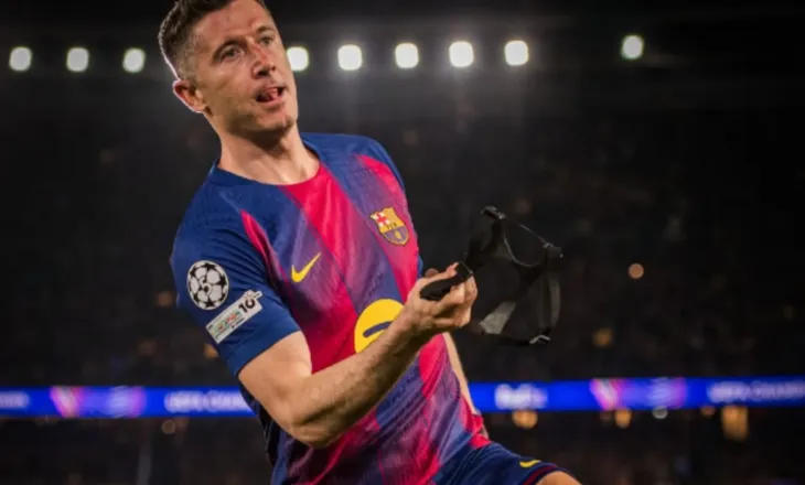 Iu ka shënuar 41 skuadrave, Lewandowski lë pas legjendën Lionel Messi