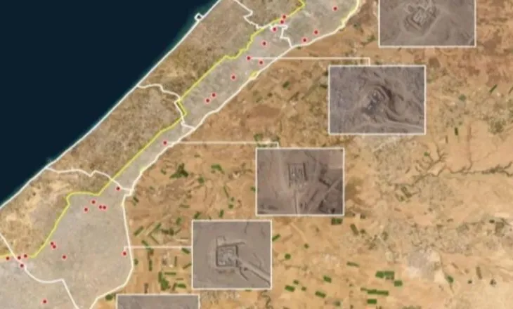 Izraeli po ndërton 32 pika ushtarake brenda Rripit të Gazës