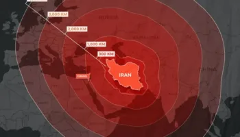 Izraeli publikon hartën: Sa larg mund të arrijnë raketat e Iranit