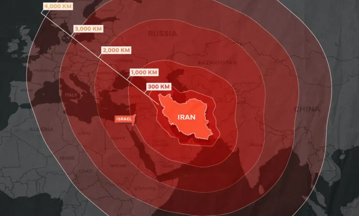 Izraelitët postojnë hartën, raketat iraniane rrezikojnë gjithë europën