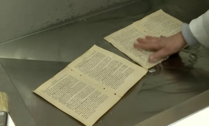 Ja si restaurohen librat e rrallë të Bibliotekës Kombëtare